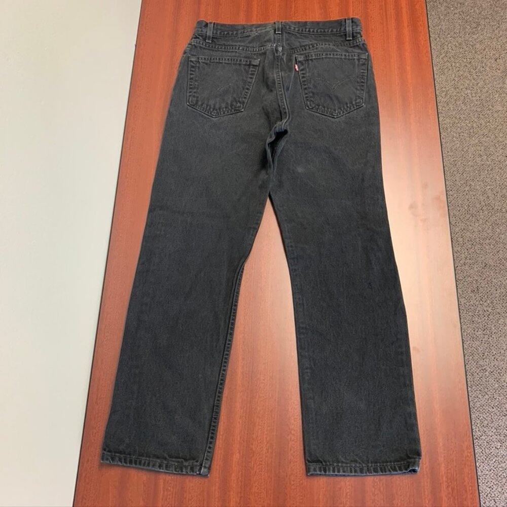 Vintage Men's 505 Black Levi's USA Made - Picture 5 of 7